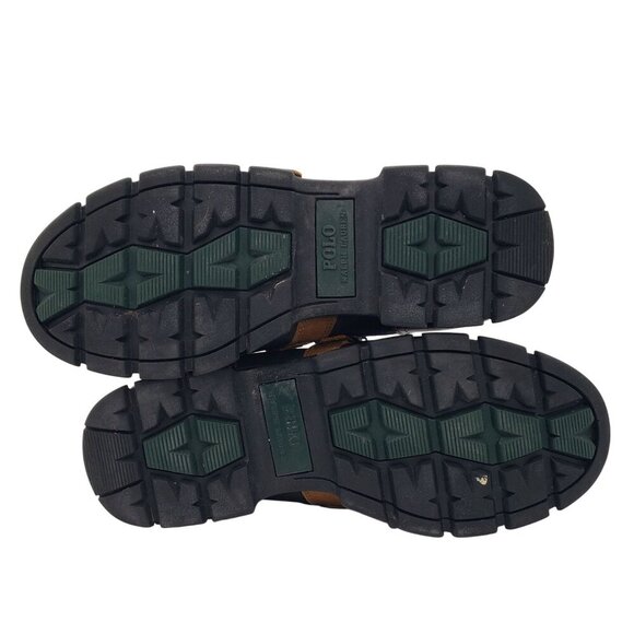 Men's Polo Ralph Lauren Demond Leather Ankle Hiking Hunting Chukka Duck Boot 9.5 - Picture 12 of 15